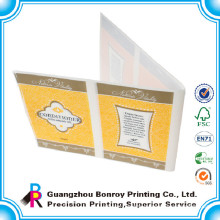 Best price waterproof promotional booklet label